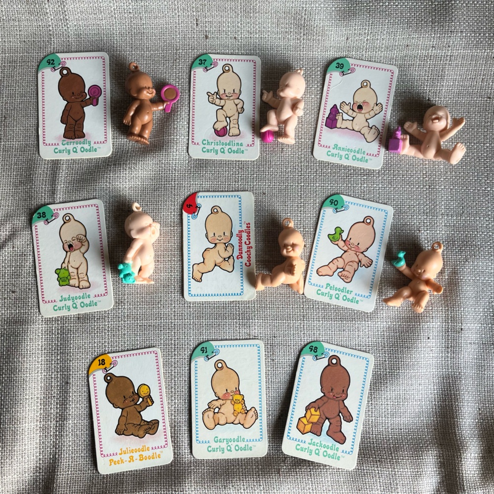 Vintage Cabbage Patch Kids Mini Figures